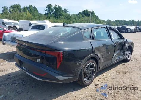 2025 Kia K4 Ex из США, поврежденный, VIN 3KPFU4DE9SE024836